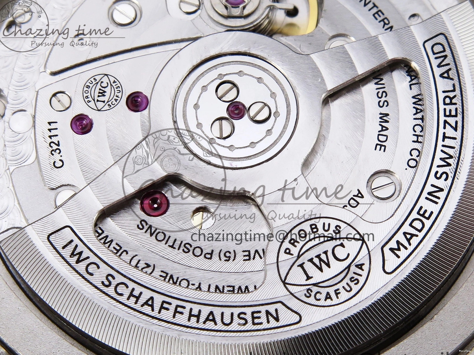 MIROTIME 0331 Pilot Mark XX IW328201 ZF 1:1 Best Edition Black Dial on Black Leather Strap A Affordable 7028